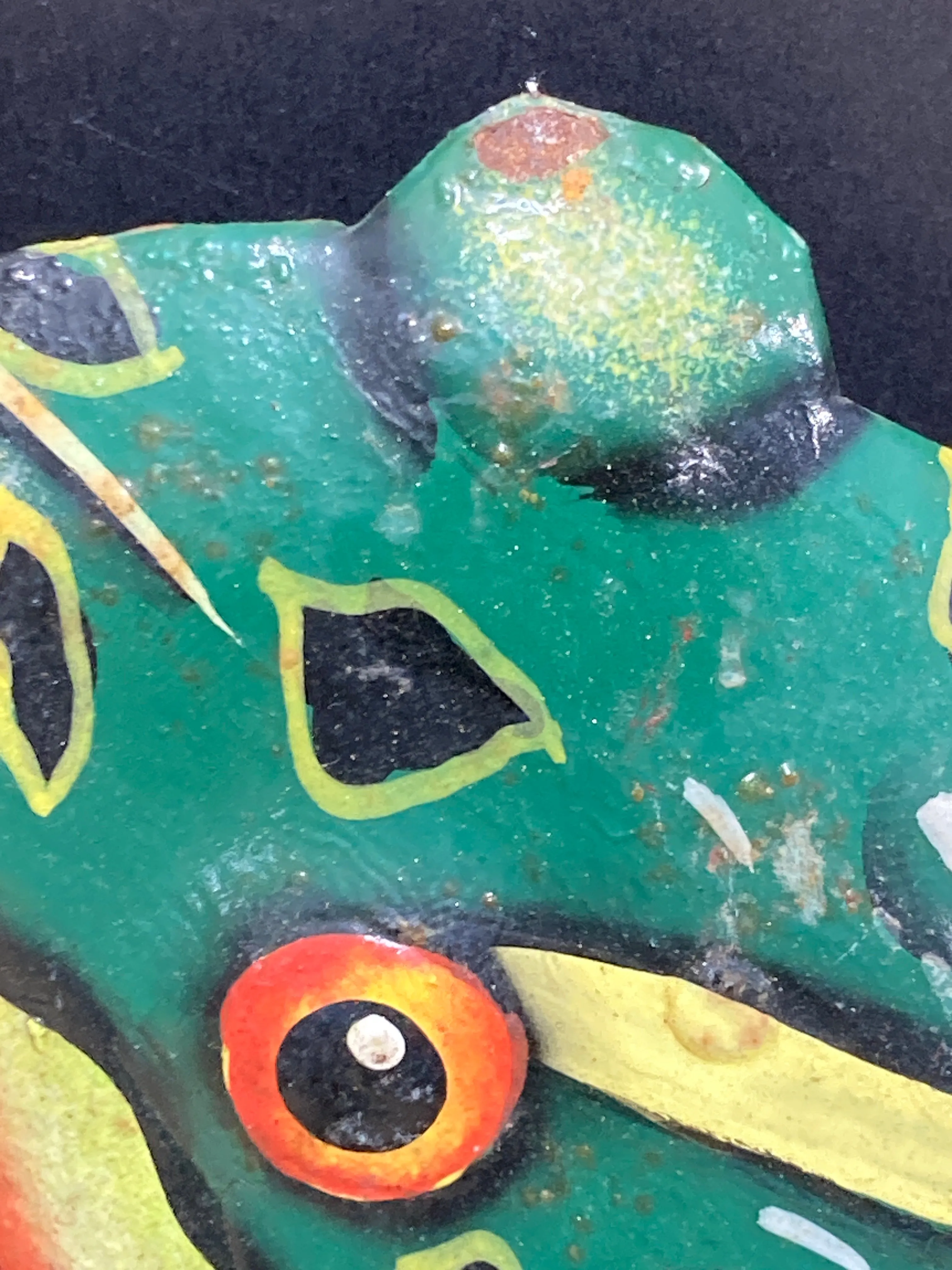 Metal Frog Wall Art