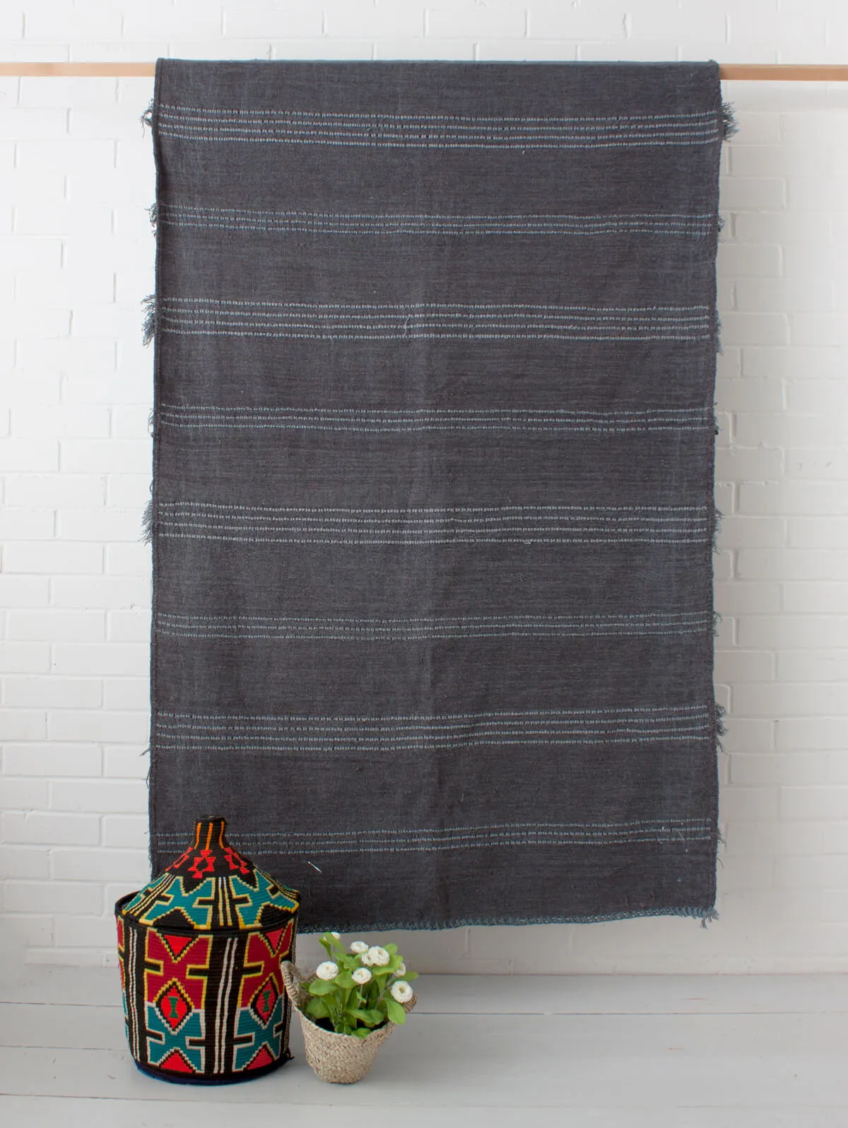 Moroccan Handira Blanket No. 127