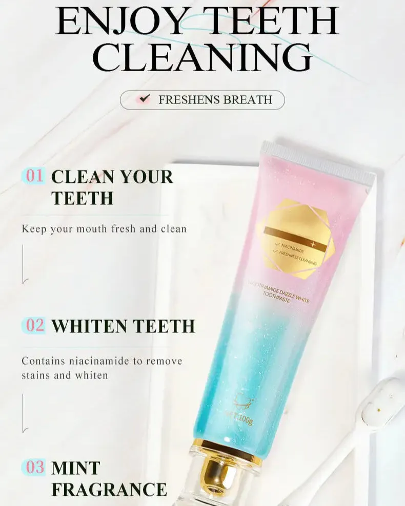 Niacinamide Whitening Toothpaste ( BUY 1 GET 1 FREE )
