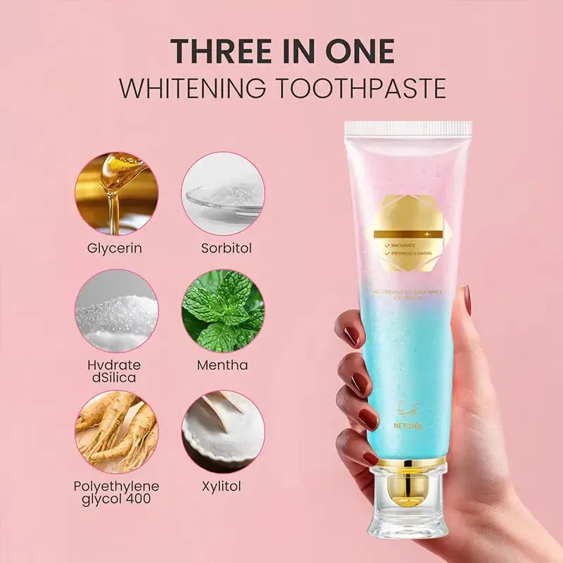 Niacinamide Whitening Toothpaste ( BUY 1 GET 1 FREE )
