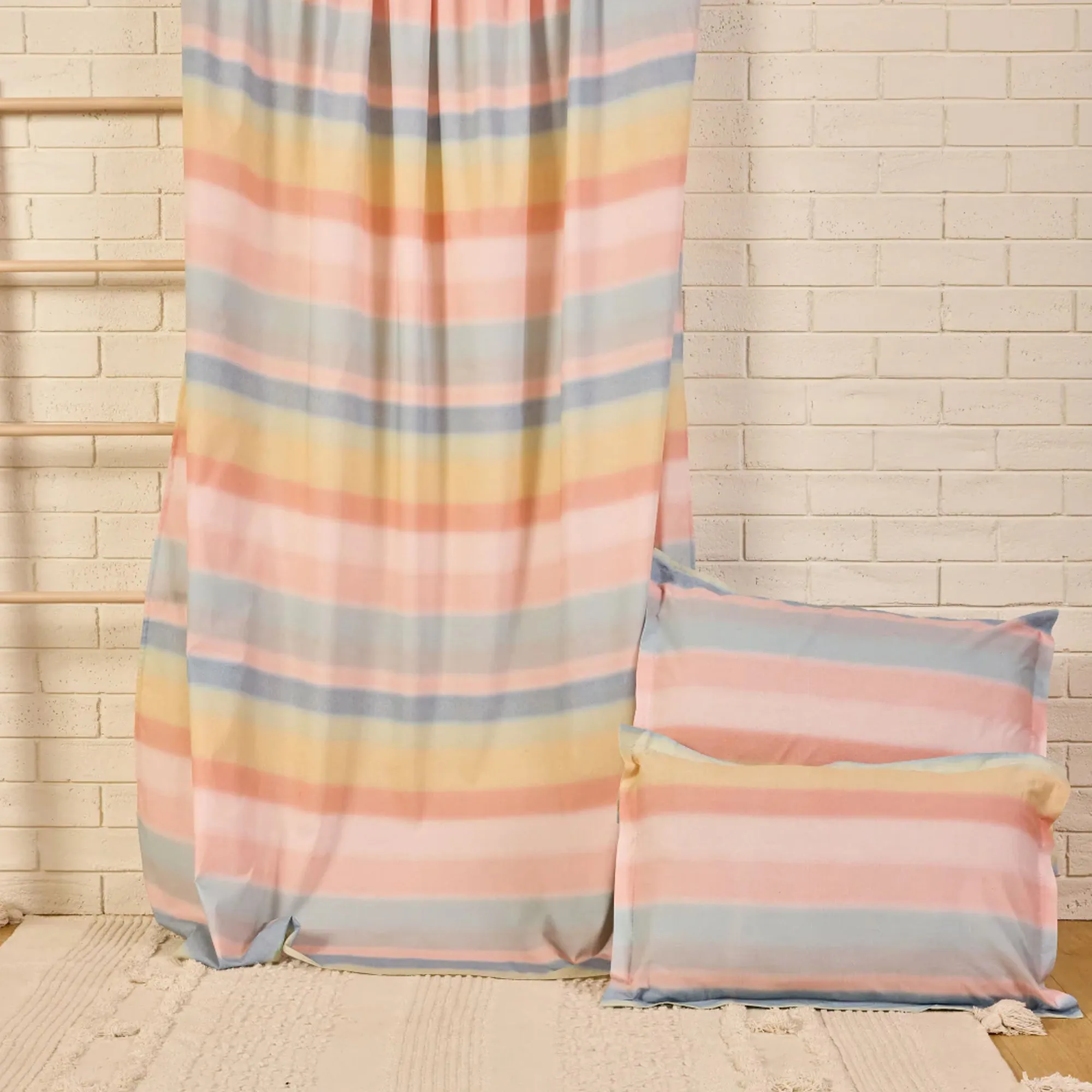 Ooh La Llama Cord Print  Single / Double/ King Bed Sheet Set