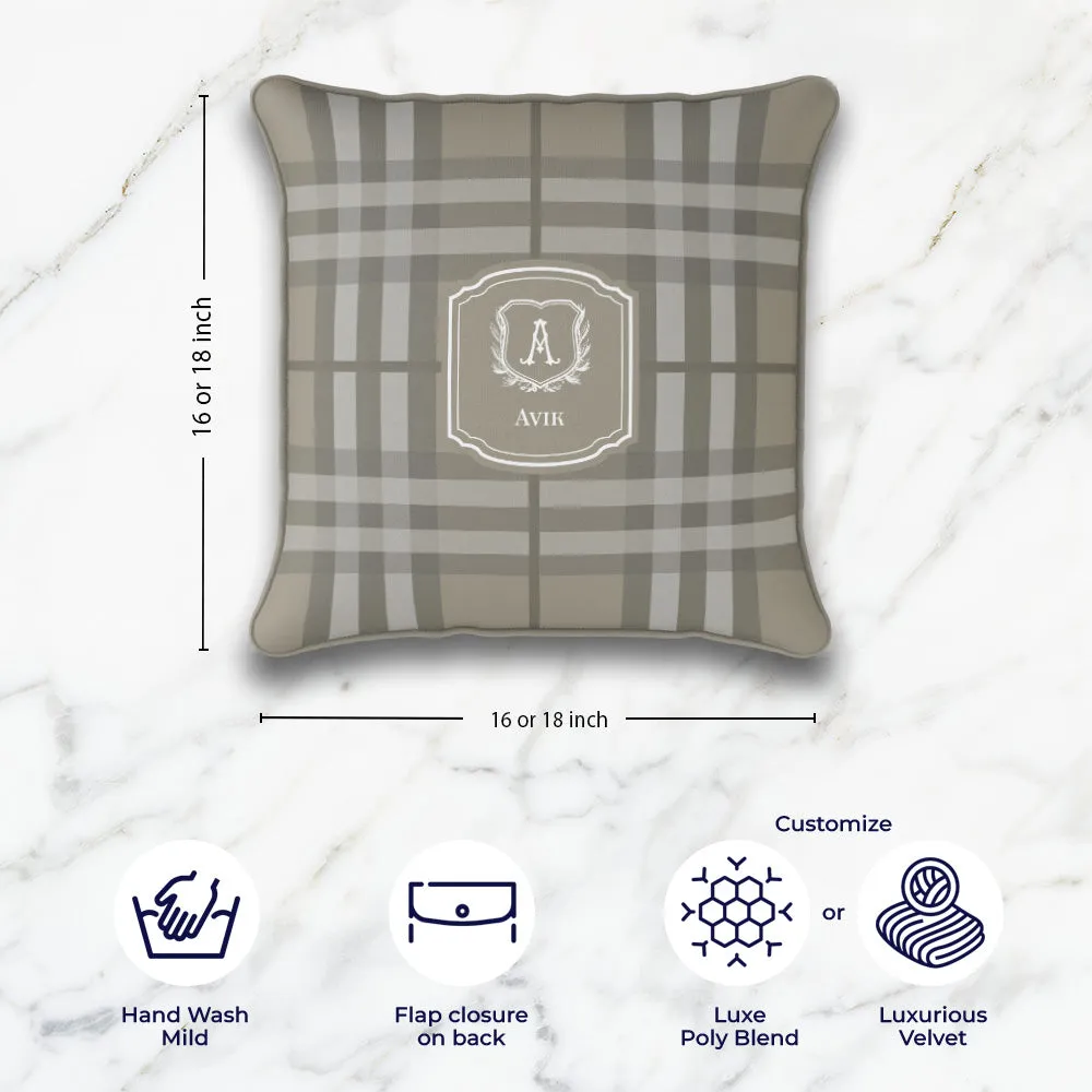 Plaid Cushion Cover