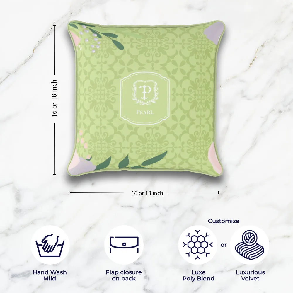 Royal Bloom Cushion Cover
