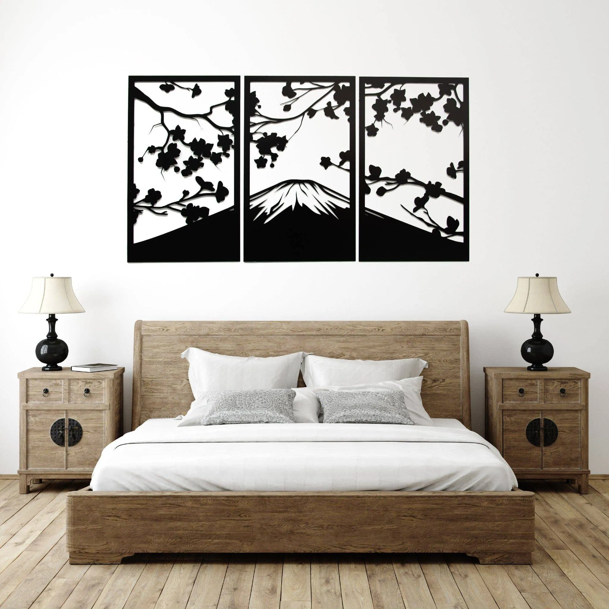 Sakura Cherry Blossom - Metal Wall Art
