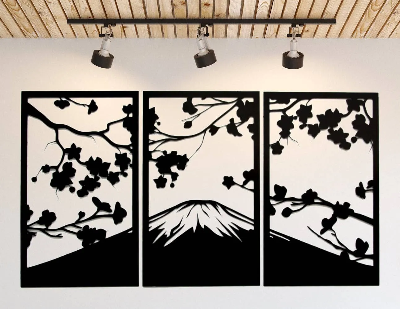 Sakura Cherry Blossom - Metal Wall Art