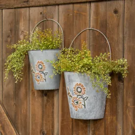 Sunflower Wall Bucket